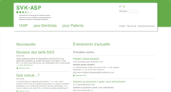Desktop Screenshot of pedodontie.ch